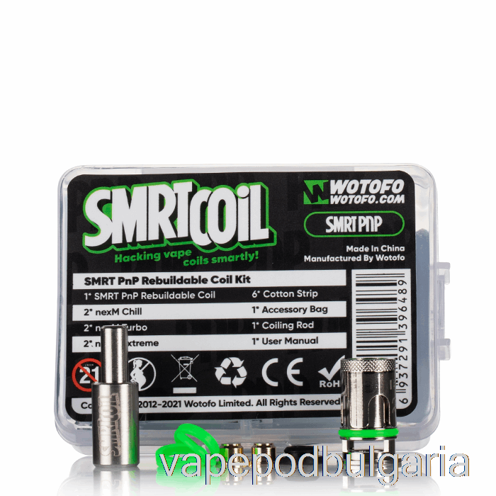 Vape 10000 Дръпки Wotofo Smrt Rebuildable Coil Kit [pnp] Rebuildable Coil Kit